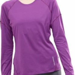 Long-sleeve T-shirt Salomon CROSS RUN LS TEE W