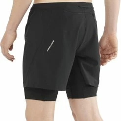 Salomon CROSS TWINSKIN SHORTS M -Hot Sale Running apparel Salomon Store salomon cross twinskin shorts m 464480 lc1740402 960