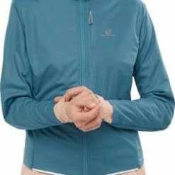 Hooded jacket Salomon LIGHT SHELL JKT W