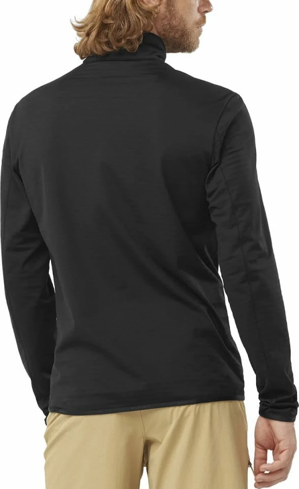 Sweatshirt Salomon MSPORT LIGHTWARM HZ MID M 4 Sweatshirt Salomon MSPORT LIGHTWARM HZ MID M - Image 2