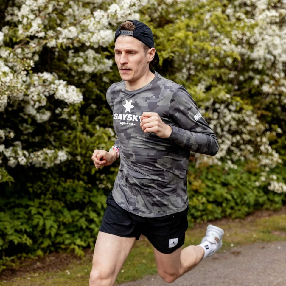 Long-sleeve T-shirt Saysky Camo Blaze LS 4 Long-sleeve T-shirt Saysky Camo Blaze LS - Image 2