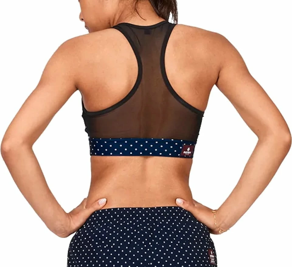 Saysky Combat Polka Sports Bra 4 Saysky Combat Polka Sports Bra - Image 2