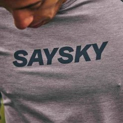 Long-sleeve T-shirt Saysky Logo Pace Longsleeve -Hot Sale Running apparel Salomon Store saysky logo pace longsleeve 554392 jmrls05c7001 960