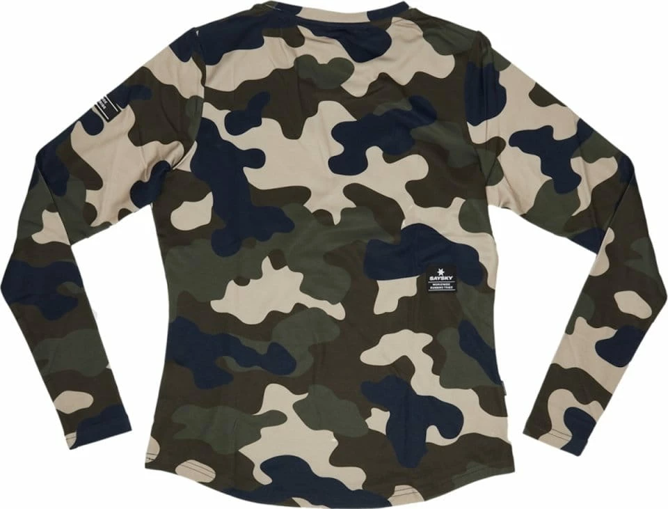 Long-sleeve T-shirt Saysky WMNS Camo Blaze Longsleeve 5 Long-sleeve T-shirt Saysky WMNS Camo Blaze Longsleeve - Image 3