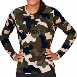 Long-sleeve T-shirt Saysky WMNS Camo Blaze Longsleeve