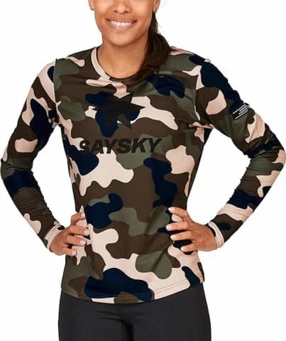 Long-sleeve T-shirt Saysky WMNS Camo Blaze Longsleeve 3 Long-sleeve T-shirt Saysky WMNS Camo Blaze Longsleeve
