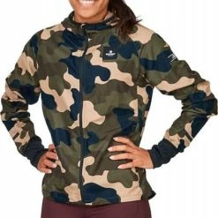 Hooded Saysky WMNS Camo Pace Jacket
