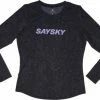 Long-sleeve T-shirt Saysky WMNS Map Blaze Longsleeve -Hot Sale Running apparel Salomon Store saysky wmns map blaze longsleeve 559895 jwrls01c1004 480